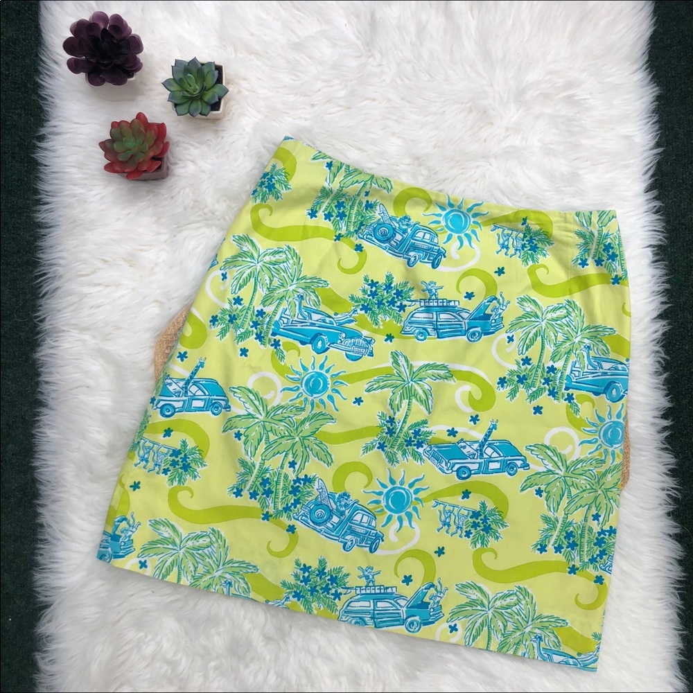 Lilly Pulitzer Crusin Skirt White Label